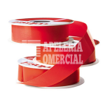 MERCERIA LISTON CELOSA LISO #5 C. ROJO